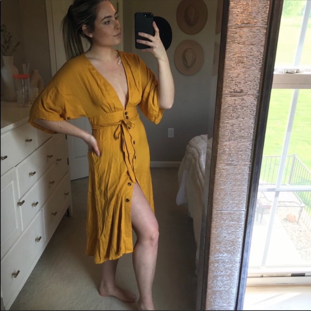 Forever 21 boho MIDI dress